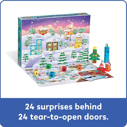日英美直送 Numberblocks MathLink Cubes Advent Calendar 聖誕倒數日曆 兒童款 聖誕快樂特輯 不參與$900免運 滿$900可加$25免運到順豐站/智能櫃 Christmas Advent Calendars 2026