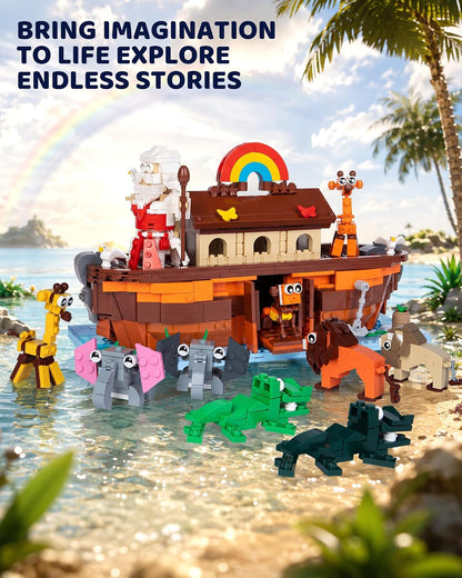日英美直送 Noah's Ark Building Blocks Set Advent Calendar 聖誕倒數日曆 兒童款 聖誕快樂特輯 不參與$900免運 滿$900可加$25免運到順豐站/智能櫃 Christmas Advent Calendars 2026