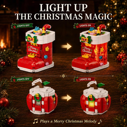 日英美直送 LED and Music Christmas Tree Building Blocks Advent Calendar 聖誕倒數日曆 大人款/兒童款 聖誕快樂特輯 不參與$900免運 滿$900可加$25免運到順豐站/智能櫃 Christmas Advent Calendars 2026