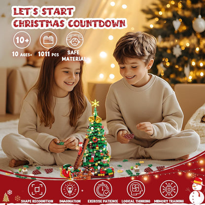 英美直送 LED Christmas Tree Building Blocks Set 聖誕倒數日曆 大人款/兒童款 聖誕快樂特輯 聖誕倒數日曆A 不參與$900免運 滿$900可加$25免運 Christmas Advent Calendars 2025