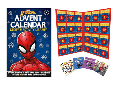 日英美直送 Marvel Spider-Man: A Storybook Advent Calendar 聖誕倒數日曆 兒童款 聖誕快樂特輯 不參與$900免運 滿$900可加$25免運到順豐站/智能櫃 Christmas Advent Calendars 2026