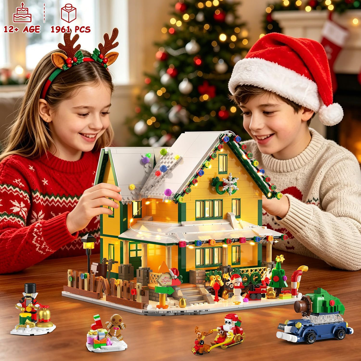 日英美直送 LED Christmas House Mini Building Set Advent Calendar 聖誕倒數日曆 大人款/兒童款 聖誕快樂特輯 不參與$900免運 滿$900可加$25免運到順豐站/智能櫃 Christmas Advent Calendars 2026