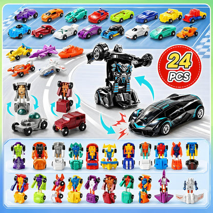 日英美直送 Mini Transforming Cars Robot Toys Advent Calendar 聖誕倒數日曆 兒童款 聖誕快樂特輯 不參與$900免運 滿$900可加$25免運到順豐站/智能櫃 Christmas Advent Calendars 2026