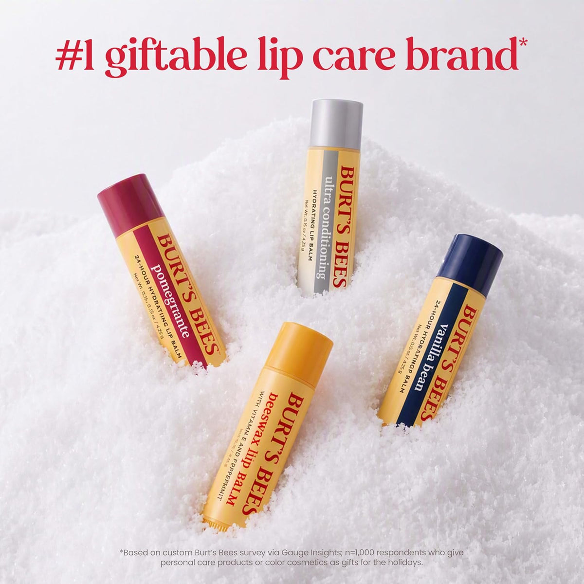 日英美直送 Burt's Bees Holiday Lip Balm 12 Day Advent Calendar 聖誕倒數日曆 大人款 聖誕快樂特輯 不參與$900免運 滿$900可加$25免運到順豐站/智能櫃 Christmas Advent Calendars 2026