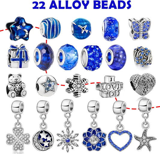 英美直送 Blue Jewelry Set 聖誕倒數日曆 大人款 聖誕快樂特輯 聖誕倒數日曆A 不參與$900免運 滿$900可加$25免運 Christmas Advent Calendars 2025