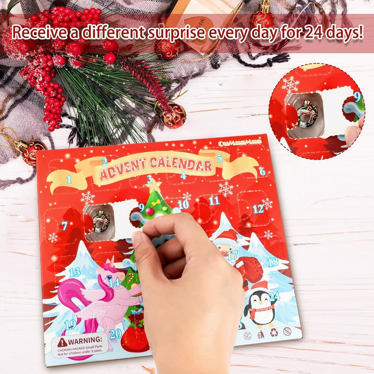日英美直送 Bracelets Advent Calendar 聖誕倒數日曆 兒童款 聖誕快樂特輯 不參與$900免運 滿$900可加$25免運到順豐站/智能櫃 Christmas Advent Calendars 2026