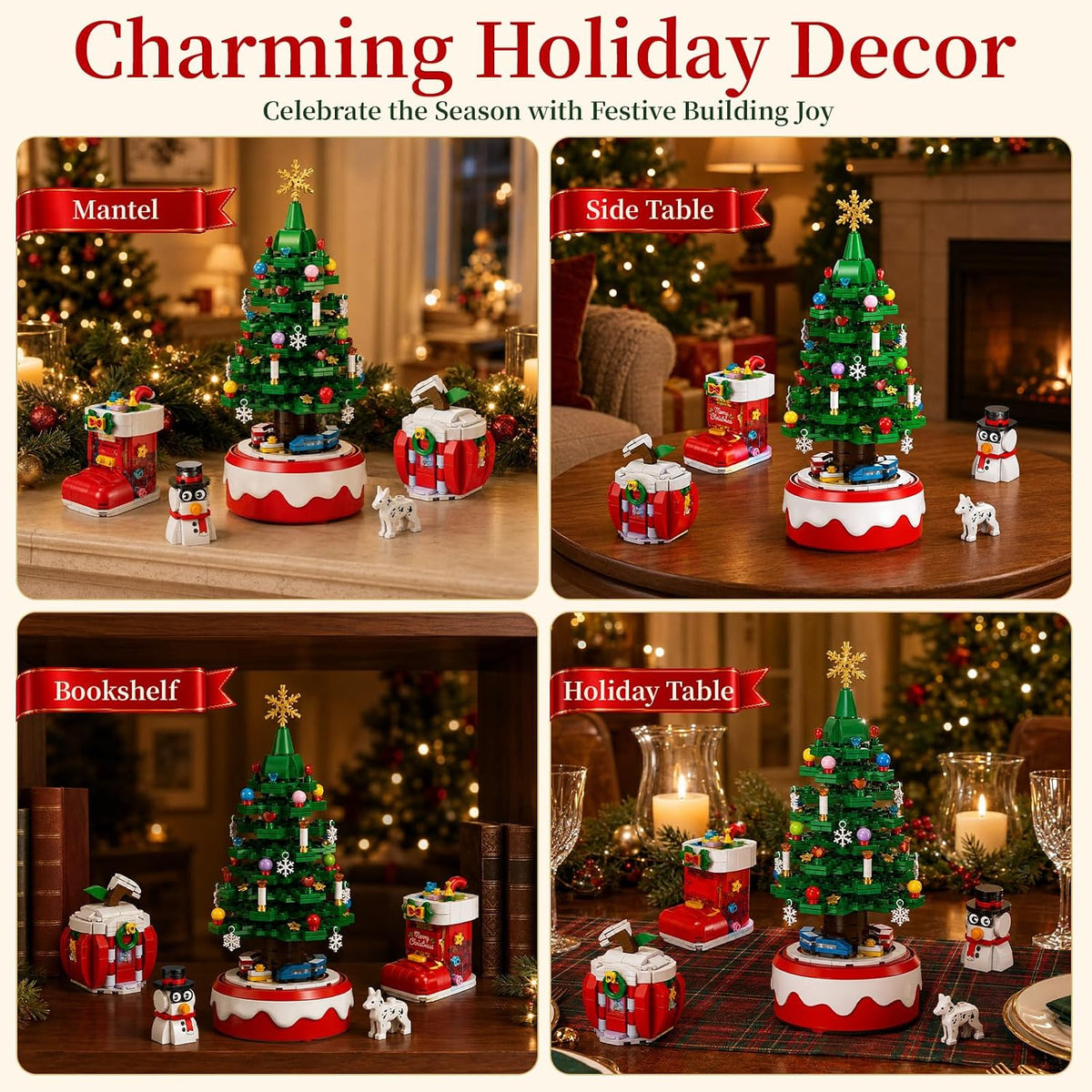 日英美直送 LED and Music Christmas Tree Building Blocks Advent Calendar 聖誕倒數日曆 大人款/兒童款 聖誕快樂特輯 不參與$900免運 滿$900可加$25免運到順豐站/智能櫃 Christmas Advent Calendars 2026