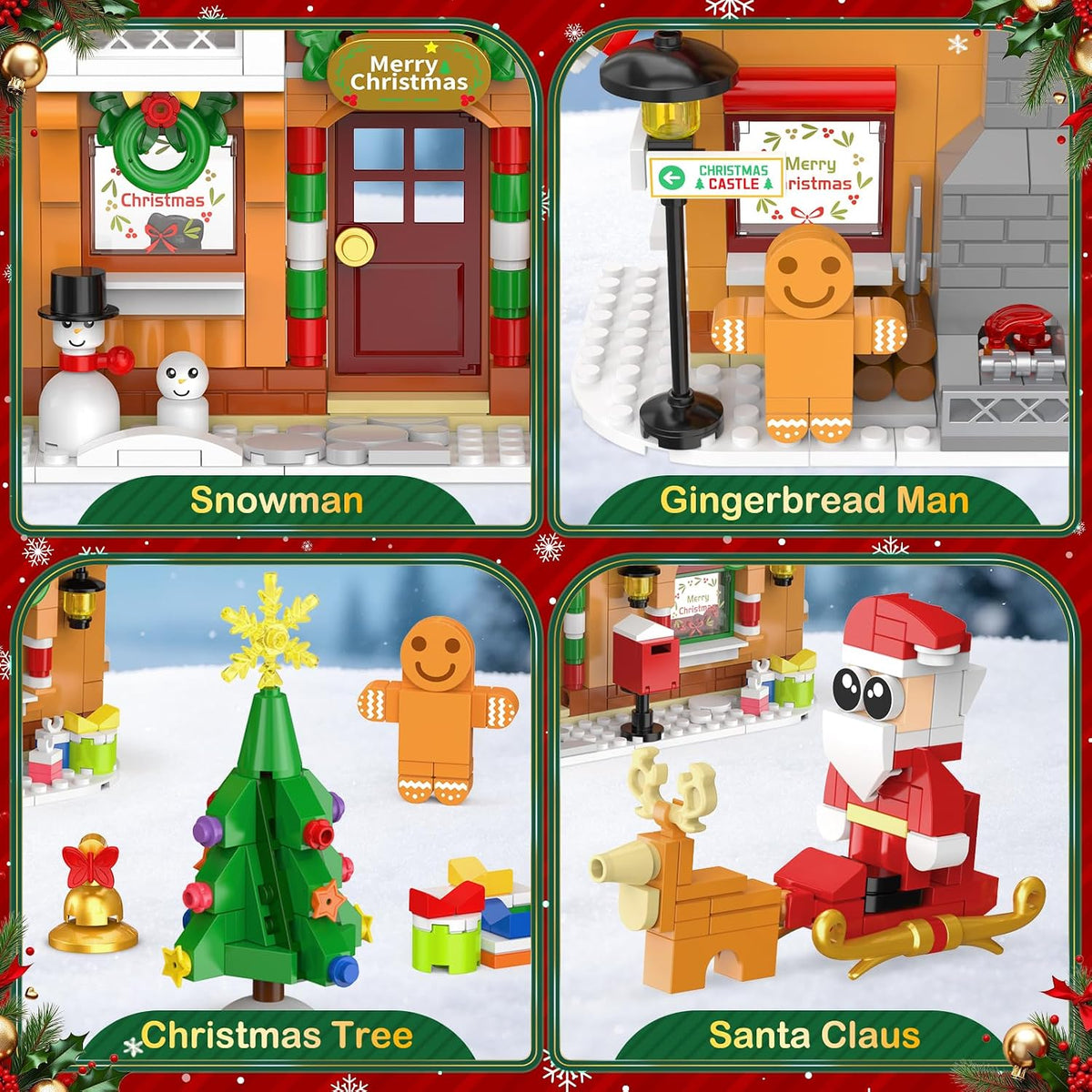 日英美直送 Gingerbread House Building Blocks Advent Calendar 聖誕倒數日曆 大人款/兒童款 聖誕快樂特輯 不參與$900免運 滿$900可加$25免運到順豐站/智能櫃 Christmas Advent Calendars 2026