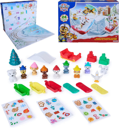 日英美直送 Paw Patrol Holiday Rescue Advent Calendar 聖誕倒數日曆 兒童款 聖誕快樂特輯 不參與$900免運 滿$900可加$25免運到順豐站/智能櫃 Christmas Advent Calendars 2026