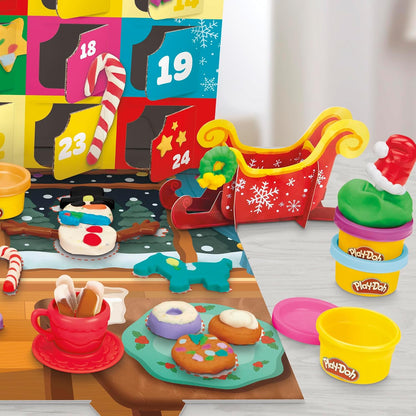 日英美直送 Play-Doh Holiday Advent Calendar 聖誕倒數日曆 兒童款 聖誕快樂特輯 不參與$900免運 滿$900可加$25免運到順豐站/智能櫃 Christmas Advent Calendars 2026