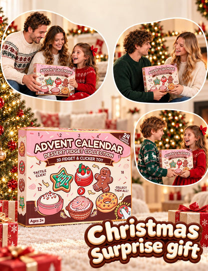 日英美直送 Dessert Clicker  Advent Calendar 聖誕倒數日曆 大人款/兒童款 聖誕快樂特輯 不參與$900免運 滿$900可加$25免運到順豐站/智能櫃 Christmas Advent Calendars 2026