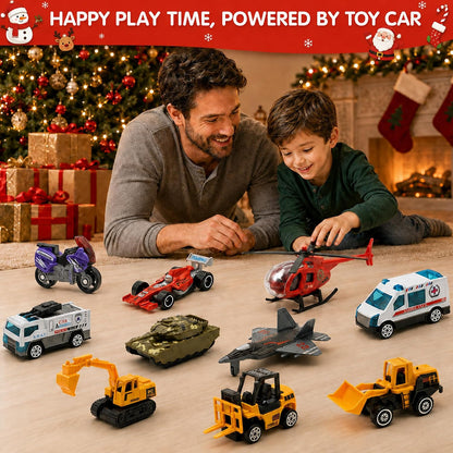 日英美直送 Alloy Cars Advent Calendar 聖誕倒數日曆 兒童款 聖誕快樂特輯 不參與$900免運 滿$900可加$25免運到順豐站/智能櫃 Christmas Advent Calendars 2026