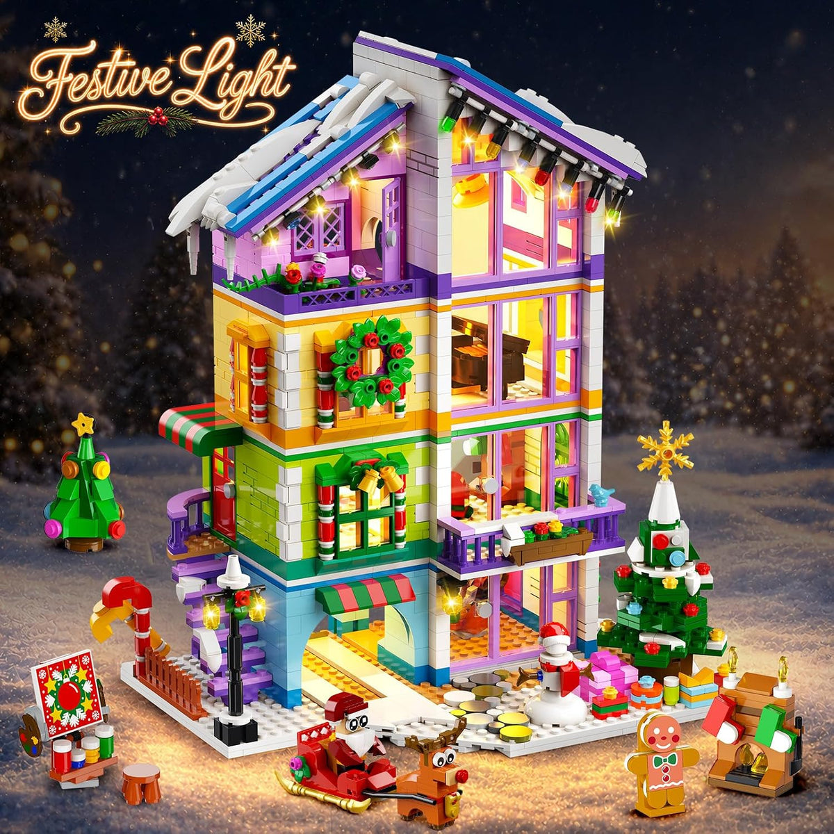 日英美直送 LED Friends House Mini Building Toy Advent Calendar 聖誕倒數日曆 大人款/兒童款 聖誕快樂特輯 不參與$900免運 滿$900可加$25免運到順豐站/智能櫃 Christmas Advent Calendars 2026