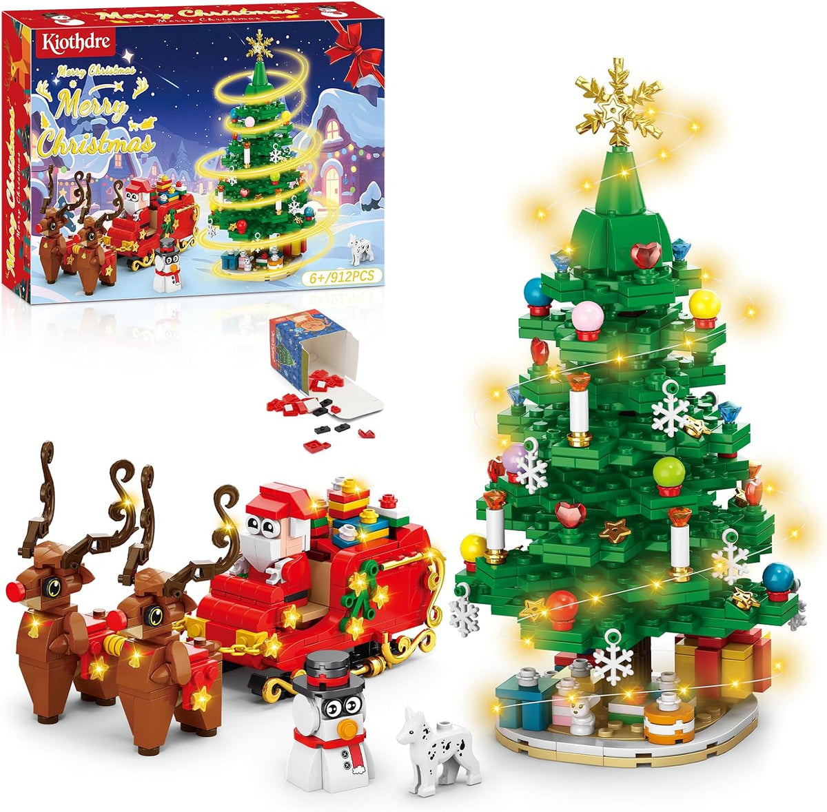 日英美直送 LED Light Christmas Tree Building Blocks Advent Calendar 聖誕倒數日曆 大人款/兒童款 聖誕快樂特輯 不參與$900免運 滿$900可加$25免運到順豐站/智能櫃 Christmas Advent Calendars 2026