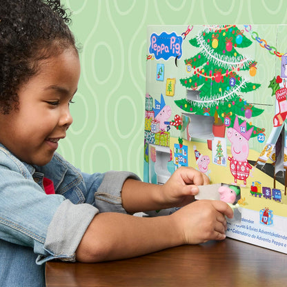 日英美直送 Peppa Pig Peppa & Evie's Advent Calendar 聖誕倒數日曆 兒童款 聖誕快樂特輯 不參與$900免運 滿$900可加$25免運到順豐站/智能櫃 Christmas Advent Calendars 2026