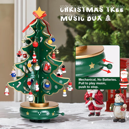 英美直送 Musical Wooden Christmas Tree 聖誕倒數日曆 大人款 聖誕快樂特輯 聖誕倒數日曆A 不參與$900免運 滿$900可加$25免運 Christmas Advent Calendars 2025