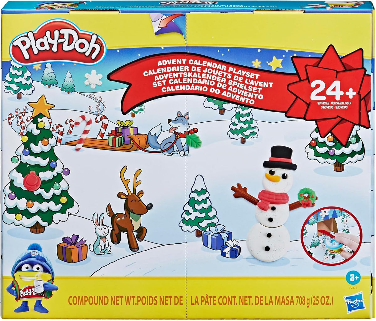 日英美直送 Play-Doh Advent Calendar 聖誕倒數日曆 兒童款 聖誕快樂特輯 不參與$900免運 滿$900可加$25免運到順豐站/智能櫃 Christmas Advent Calendars 2026