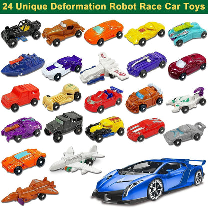 英美直送 Transform Car Robot Toys 聖誕倒數日曆 兒童款 聖誕快樂特輯 聖誕倒數日曆A 不參與$900免運 滿$900可加$25免運 Christmas Advent Calendars 2025