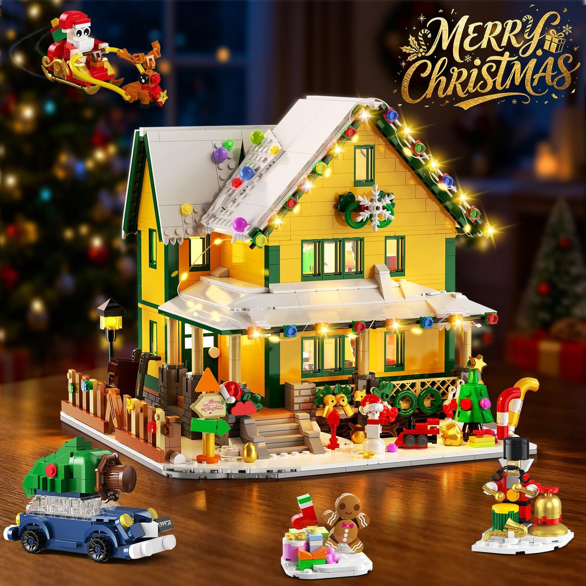 日英美直送 LED Christmas House Mini Building Set Advent Calendar 聖誕倒數日曆 大人款/兒童款 聖誕快樂特輯 不參與$900免運 滿$900可加$25免運到順豐站/智能櫃 Christmas Advent Calendars 2026