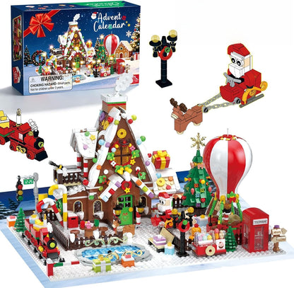 日英美直送 Gingerbread House Building Block Set Advent Calendar 聖誕倒數日曆 大人款/兒童款 聖誕快樂特輯 不參與$900免運 滿$900可加$25免運到順豐站/智能櫃 Christmas Advent Calendars 2026