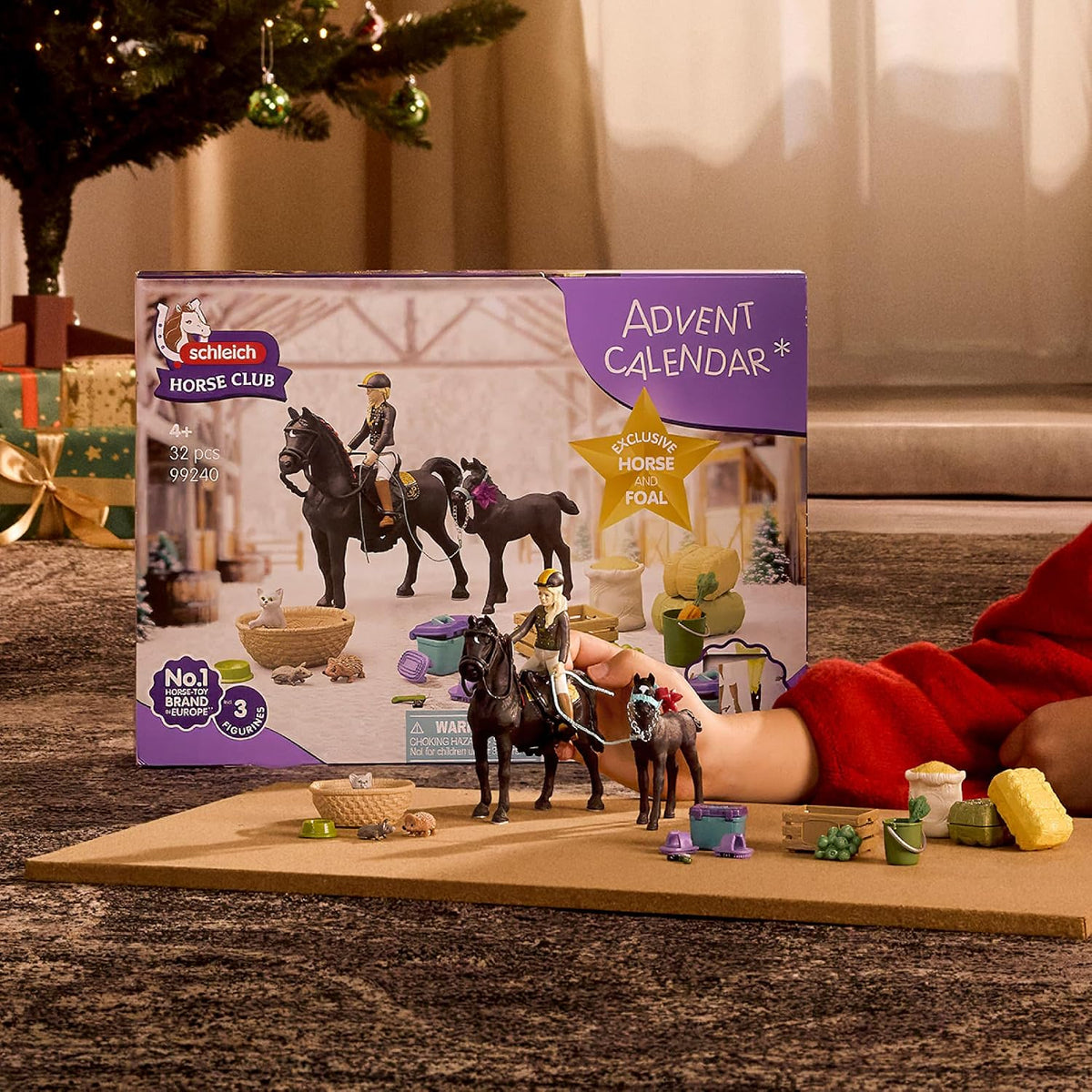 日英美直送 Schleich Horse Club Advent Calendar 聖誕倒數日曆 兒童款 聖誕快樂特輯 不參與$900免運 滿$900可加$25免運到順豐站/智能櫃 Christmas Advent Calendars 2026