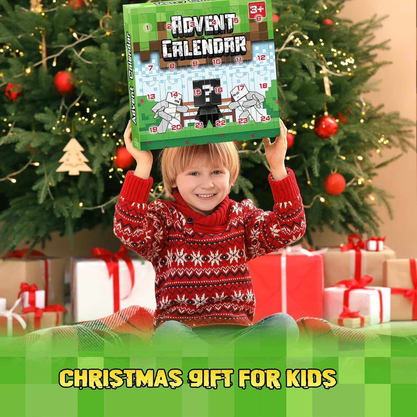 英美直送 Building Kit Action Figures Toys 聖誕倒數日曆 兒童款 聖誕快樂特輯 聖誕倒數日曆A 不參與$900免運 滿$900可加$25免運 Christmas Advent Calendars 2025