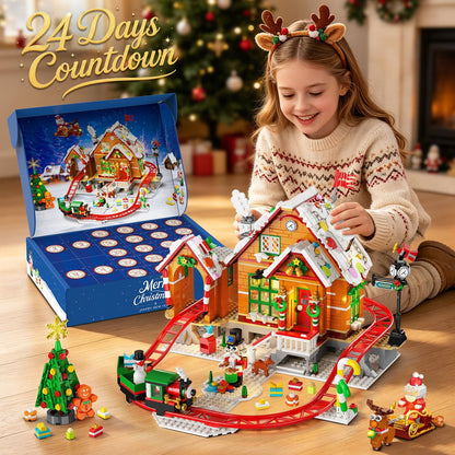 日英美直送 LED Gingerbread House Roller Coaster Building Set Advent Calendar 聖誕倒數日曆 大人款/兒童款 聖誕快樂特輯 不參與$900免運 滿$900可加$25免運到順豐站/智能櫃 Christmas Advent Calendars 2026