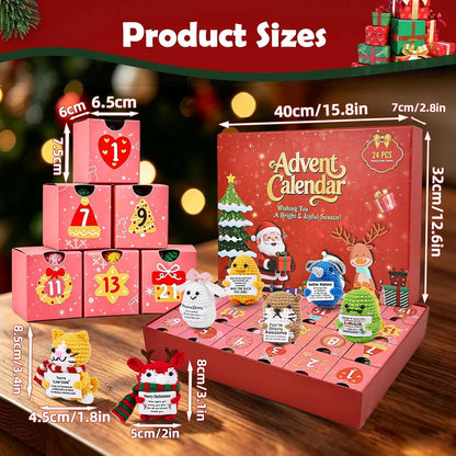 日英美直送 Crochet Animals Advent Calendar 聖誕倒數日曆 大人款/兒童款 聖誕快樂特輯 不參與$900免運 滿$900可加$25免運到順豐站/智能櫃 Christmas Advent Calendars 2026