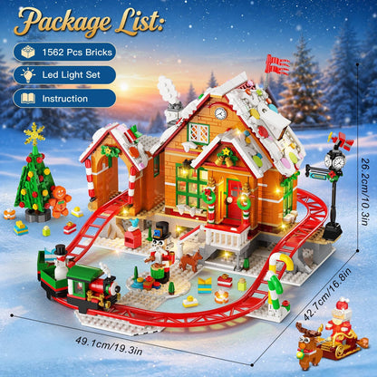 日英美直送 LED Gingerbread House Roller Coaster Building Set Advent Calendar 聖誕倒數日曆 大人款/兒童款 聖誕快樂特輯 不參與$900免運 滿$900可加$25免運到順豐站/智能櫃 Christmas Advent Calendars 2026