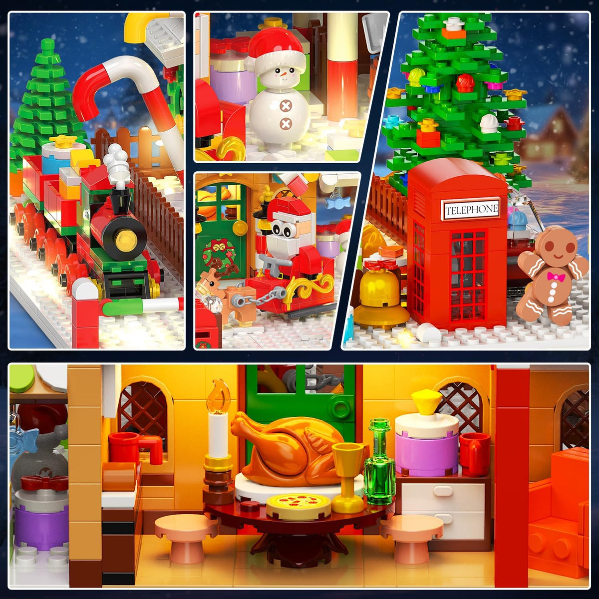 日英美直送 LED Gingerbread House Mini Building Set Advent Calendar 聖誕倒數日曆 大人款/兒童款 聖誕快樂特輯 不參與$900免運 滿$900可加$25免運到順豐站/智能櫃 Christmas Advent Calendars 2026