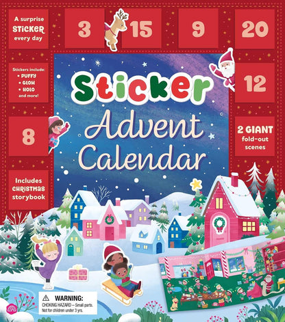日英美直送 Sticker and Storybook Advent Calendar 聖誕倒數日曆 兒童款 聖誕快樂特輯 不參與$900免運 滿$900可加$25免運到順豐站/智能櫃 Christmas Advent Calendars 2026