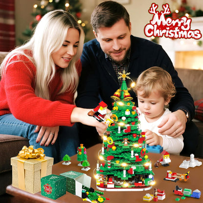 英美直送 LED Christmas Tree Building Blocks Set 聖誕倒數日曆 大人款/兒童款 聖誕快樂特輯 聖誕倒數日曆A 不參與$900免運 滿$900可加$25免運 Christmas Advent Calendars 2025