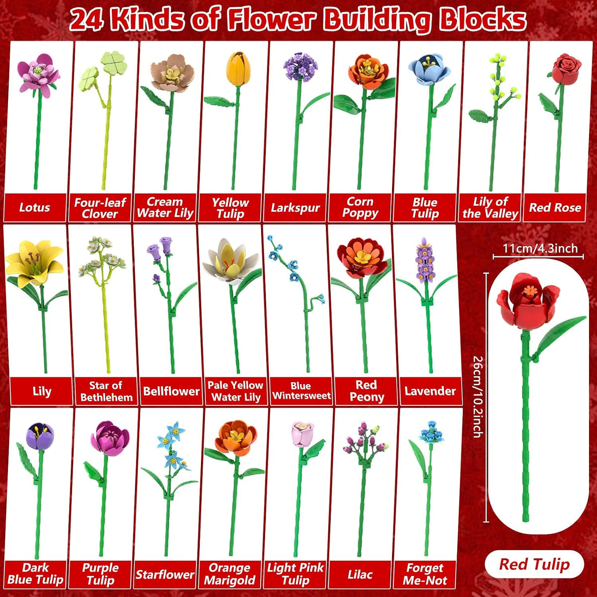 日英美直送 Flower Building Set Advent Calendar 聖誕倒數日曆 大人款/兒童款 聖誕快樂特輯 不參與$900免運 滿$900可加$25免運到順豐站/智能櫃 Christmas Advent Calendars 2026