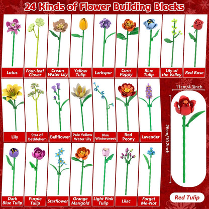 日英美直送 Flower Building Set Advent Calendar 聖誕倒數日曆 大人款/兒童款 聖誕快樂特輯 不參與$900免運 滿$900可加$25免運到順豐站/智能櫃 Christmas Advent Calendars 2026