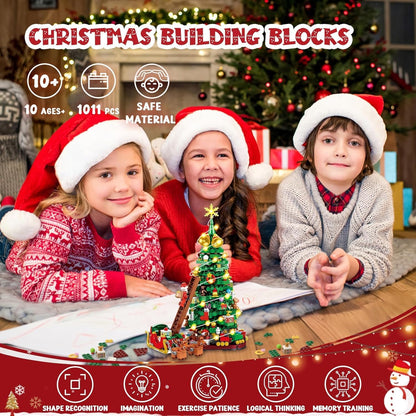 英美直送 LED Christmas Tree Building Blocks Set 聖誕倒數日曆 大人款/兒童款 聖誕快樂特輯 聖誕倒數日曆A 不參與$900免運 滿$900可加$25免運 Christmas Advent Calendars 2025