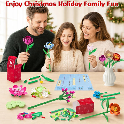 日英美直送 Flower Building Set Advent Calendar 聖誕倒數日曆 大人款/兒童款 聖誕快樂特輯 不參與$900免運 滿$900可加$25免運到順豐站/智能櫃 Christmas Advent Calendars 2026