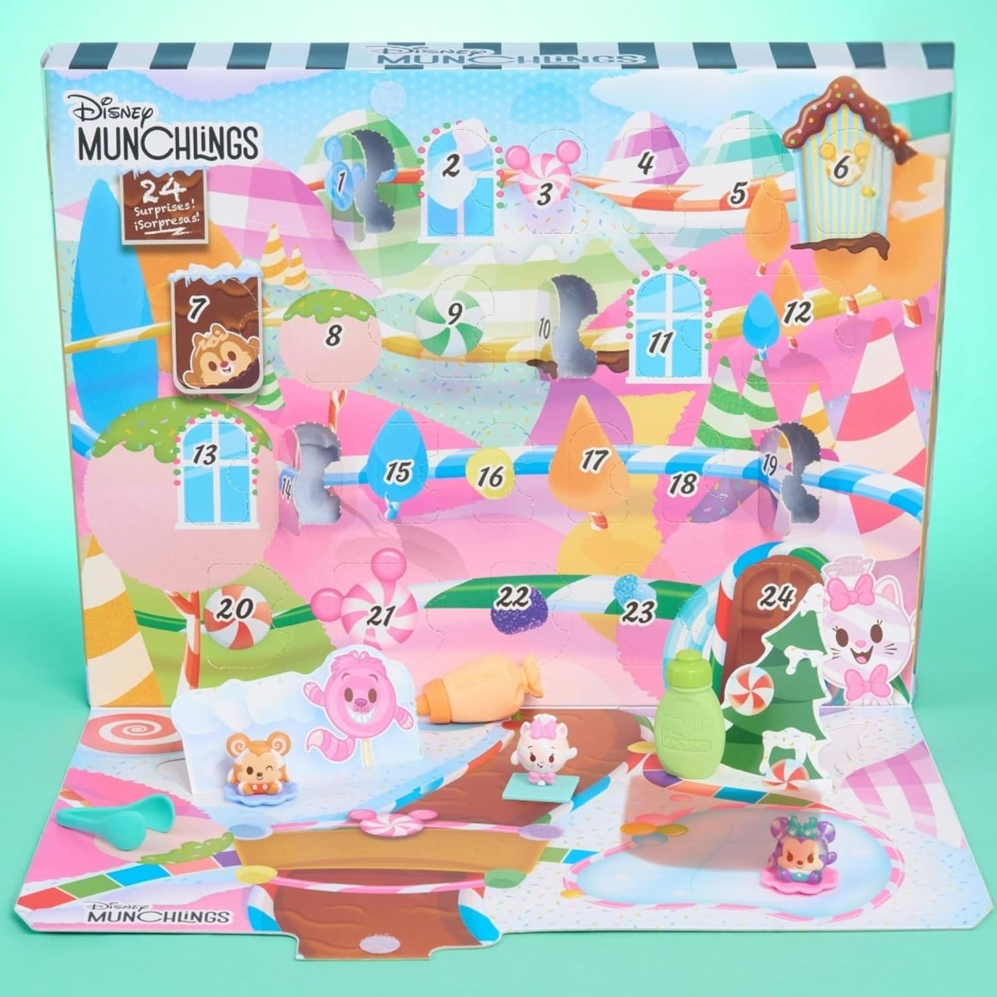 英美直送 Disney Munchlings 聖誕倒數日曆 兒童款 聖誕快樂特輯 聖誕倒數日曆A 不參與$900免運 滿$900可加$25免運 Christmas Advent Calendars 2025