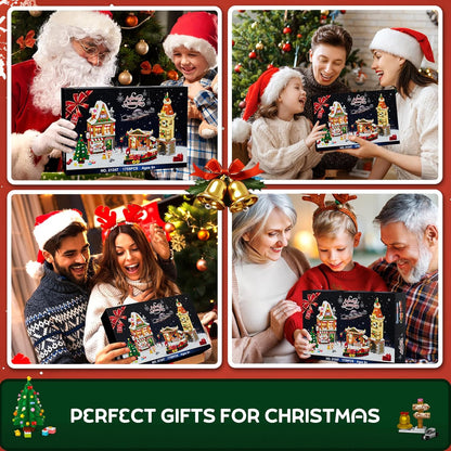 英美直送 LED Christmas Mini Building Set 聖誕倒數日曆 大人款/兒童款 聖誕快樂特輯 聖誕倒數日曆A 不參與$900免運 滿$900可加$25免運 Christmas Advent Calendars 2025