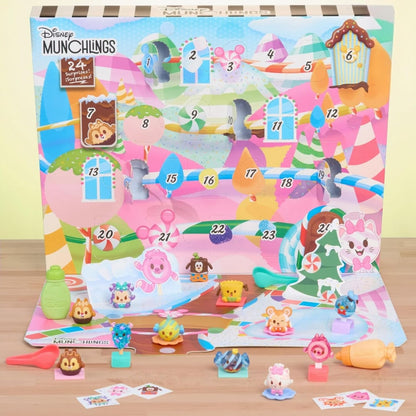 英美直送 Disney Munchlings 聖誕倒數日曆 兒童款 聖誕快樂特輯 聖誕倒數日曆A 不參與$900免運 滿$900可加$25免運 Christmas Advent Calendars 2025