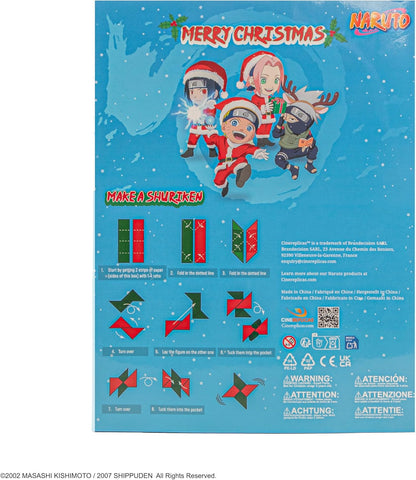 英美直送 CINEREPLICAS - Naruto 聖誕倒數日曆 大人款/兒童款 聖誕快樂特輯 聖誕倒數日曆A 不參與$900免運 滿$900可加$25免運 Christmas Advent Calendars 2025
