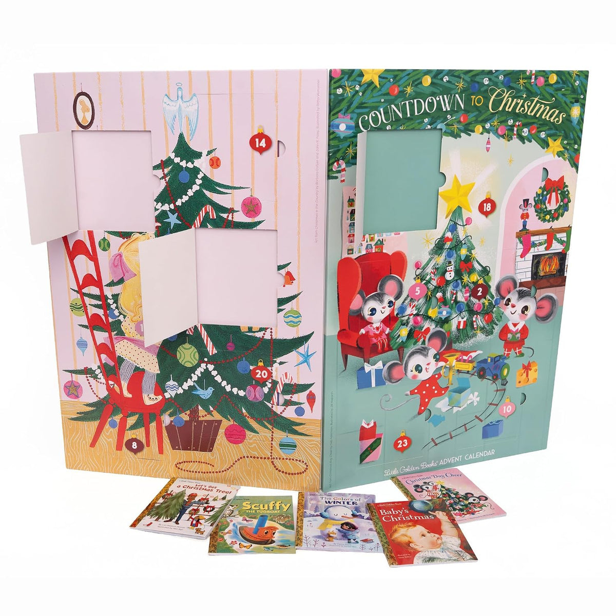 日英美直送 Little Golden Books Advent Calendar 聖誕倒數日曆 兒童款 聖誕快樂特輯 不參與$900免運 滿$900可加$25免運到順豐站/智能櫃 Christmas Advent Calendars 2026