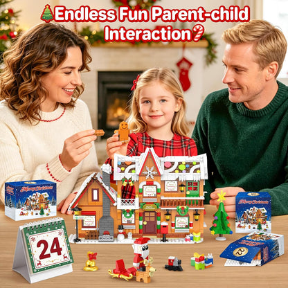 日英美直送 Gingerbread House Building Blocks Advent Calendar 聖誕倒數日曆 大人款/兒童款 聖誕快樂特輯 不參與$900免運 滿$900可加$25免運到順豐站/智能櫃 Christmas Advent Calendars 2026