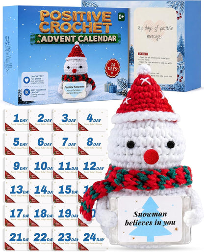日英美直送 Crochet with 24 Affirmation Cards Advent Calendar 聖誕倒數日曆 大人款/兒童款 聖誕快樂特輯 不參與$900免運 滿$900可加$25免運到順豐站/智能櫃 Christmas Advent Calendars 2026