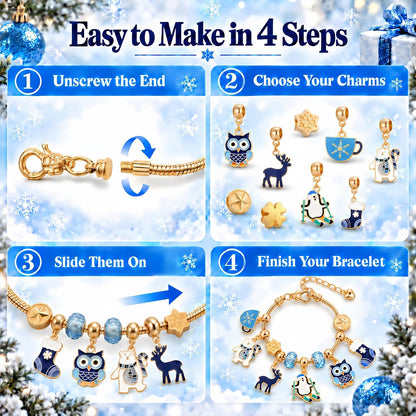 日英美直送 DIY Charm Bracelet Making Kit Advent Calendar 聖誕倒數日曆 兒童款 聖誕快樂特輯 不參與$900免運 滿$900可加$25免運到順豐站/智能櫃 Christmas Advent Calendars 2026