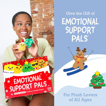 英美直送 Emotional Support Plush 聖誕倒數日曆 大人款/兒童款 聖誕快樂特輯 聖誕倒數日曆A 不參與$900免運 滿$900可加$25免運 Christmas Advent Calendars 2025