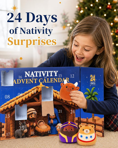 日英美直送 Nativity Advent Calendar 聖誕倒數日曆 兒童款 聖誕快樂特輯 不參與$900免運 滿$900可加$25免運到順豐站/智能櫃 Christmas Advent Calendars 2026