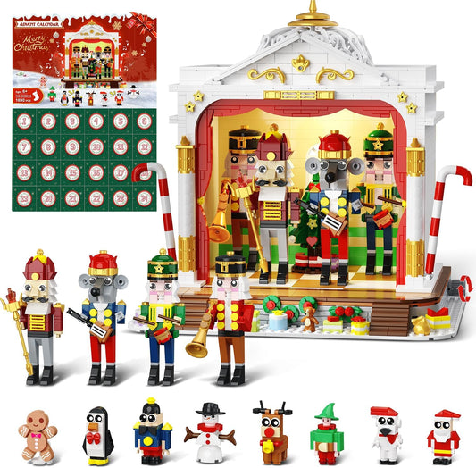 英美直送 LED Nutcracker Theater 聖誕倒數日曆 大人款/兒童款 聖誕快樂特輯 聖誕倒數日曆A 不參與$900免運 滿$900可加$25免運 Christmas Advent Calendars 2025