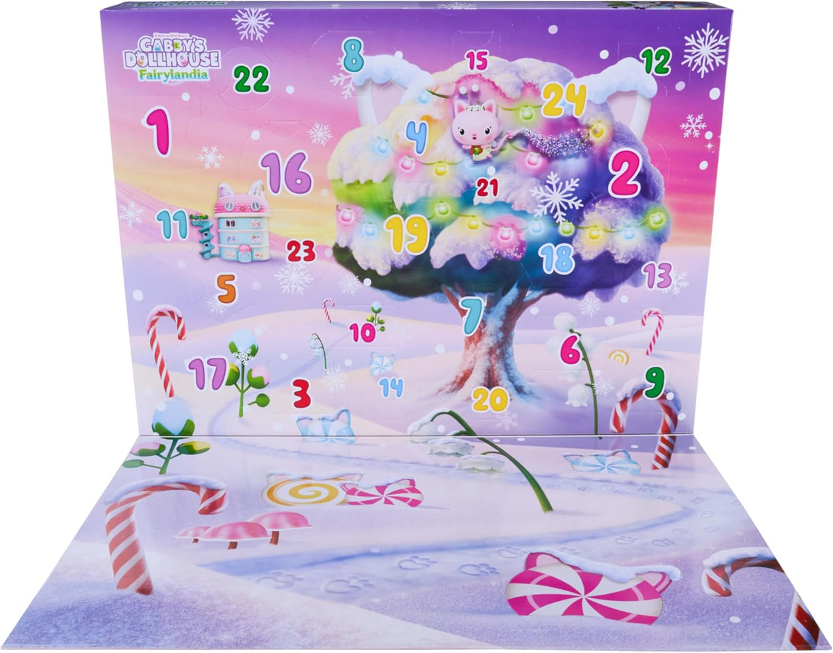 日英美直送 Gabby's Dollhouse Fairylandia Advent Calendar 聖誕倒數日曆 兒童款 聖誕快樂特輯 不參與$900免運 滿$900可加$25免運到順豐站/智能櫃 Christmas Advent Calendars 2026