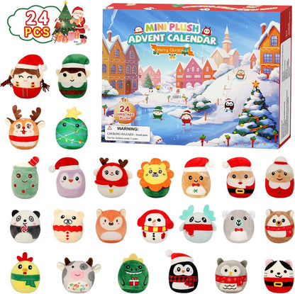 日英美直送 Cute Plush Toys Advent Calendar 聖誕倒數日曆 大人款/兒童款 聖誕快樂特輯 不參與$900免運 滿$900可加$25免運到順豐站/智能櫃 Christmas Advent Calendars 2026