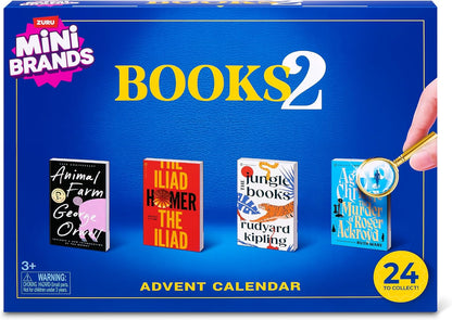 日英美直送 Mini Brands Mini Book Advent Calendar 聖誕倒數日曆 大人款/兒童款 聖誕快樂特輯 不參與$900免運 滿$900可加$25免運到順豐站/智能櫃 Christmas Advent Calendars 2026